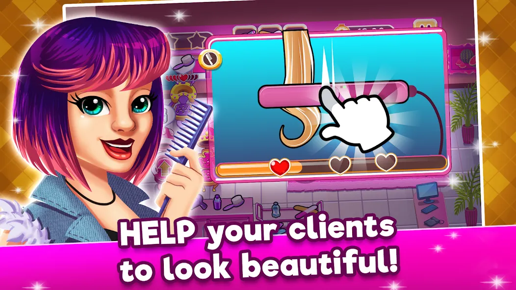Мод Beauty Salon: Parlour Game — Безлимитные деньги и все предметы открыты, скачать APK — скриншот 3 Мод Beauty Salon: Parlour Game — Безлимитные деньги и все предметы открыты, скачать APK — скриншот 3