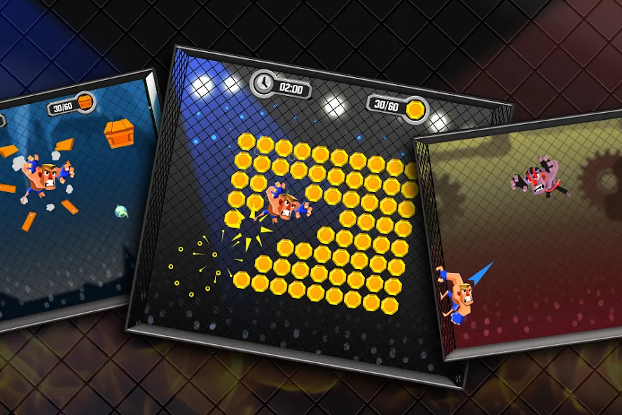 Скачать взлом UFB 2: Fighting Champions Game — Безлимитные деньги и усиленные бойцы — скриншот 5
