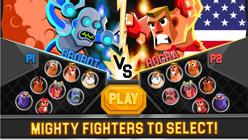 Мод UFB 3: MMA Fighting Game — Безлимитные деньги и энергия, скачать APK — скриншот 2