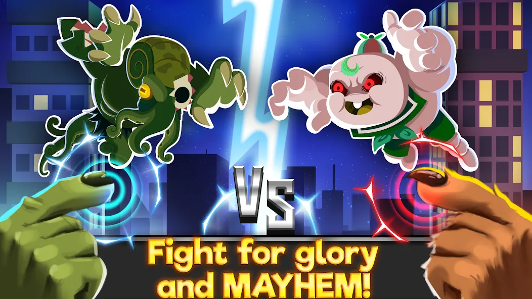 UFB Rampage: Monster Fight — Безлимитные деньги и мощные монстры, скачать мод APK — скриншот 4 UFB Rampage: Monster Fight — Безлимитные деньги и мощные монстры, скачать мод APK — скриншот 4