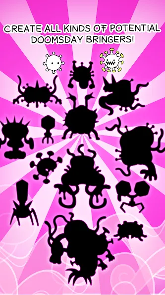 Virus Evolution: Merge Game — скачать мод: Безлимитные монеты и энергия — скриншот 4