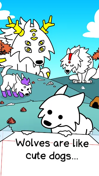 Скачать мод Wolf Evolution: Merge Wild Dog — Безлимитные монеты и ускоренное слияние — скриншот 1 Скачать мод Wolf Evolution: Merge Wild Dog — Безлимитные монеты и ускоренное слияние — скриншот 1