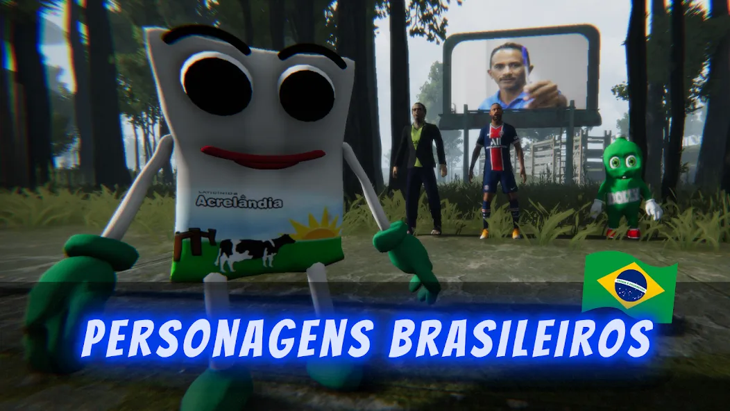 Скачать Nextbots Memes BR: Online/MP последней версии — Без рекламы и открыты все карты — скриншот 4