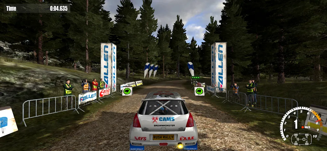 Rush Rally 3 Demo — скачать мод: Безлимитные деньги и все трассы открыты — скриншот 1