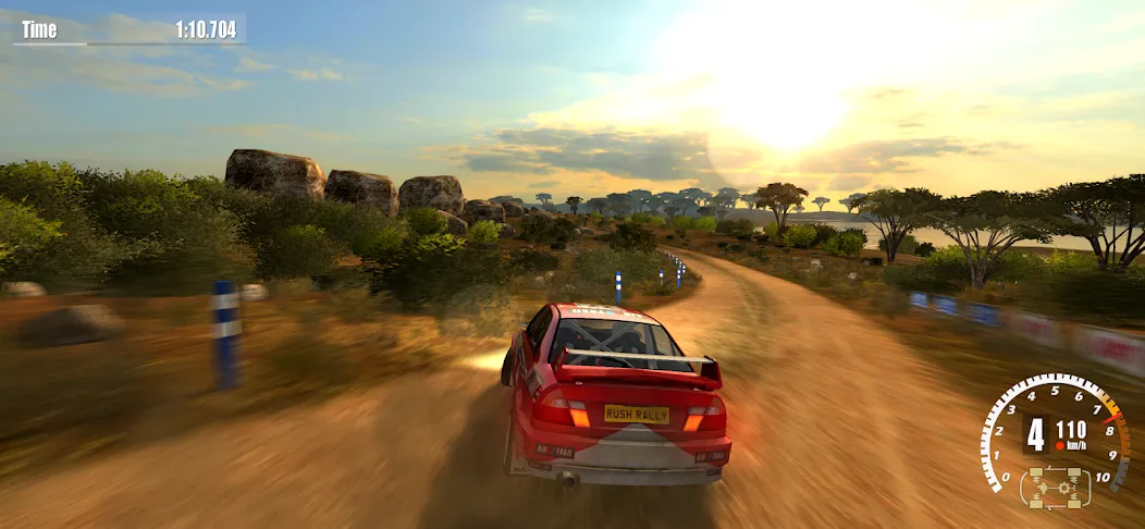 Rush Rally 3 Demo — скачать мод: Безлимитные деньги и все трассы открыты — скриншот 2