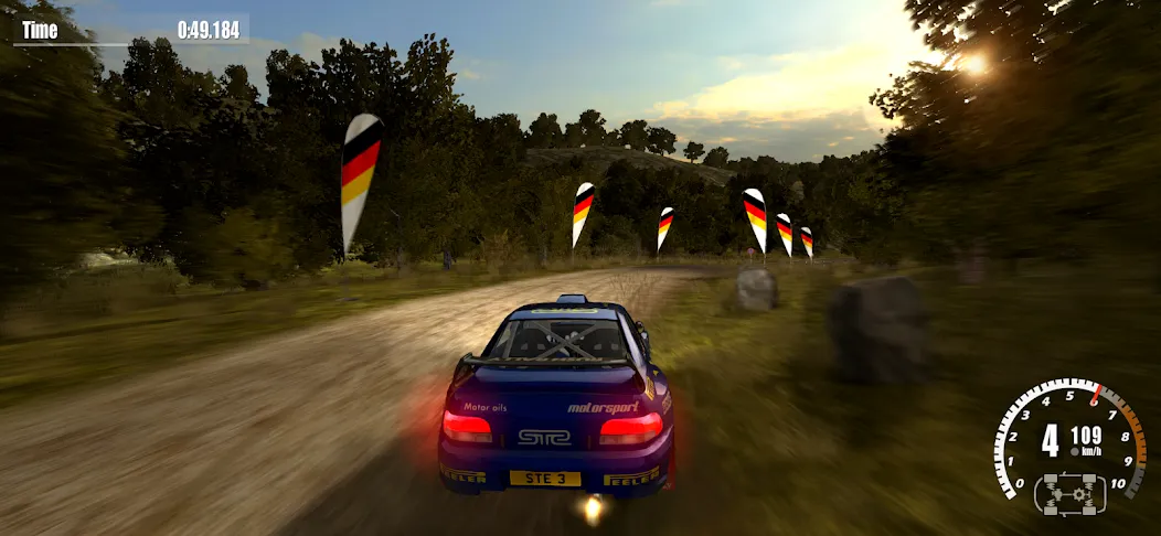 Rush Rally 3 Demo — скачать мод: Безлимитные деньги и все трассы открыты — скриншот 3
