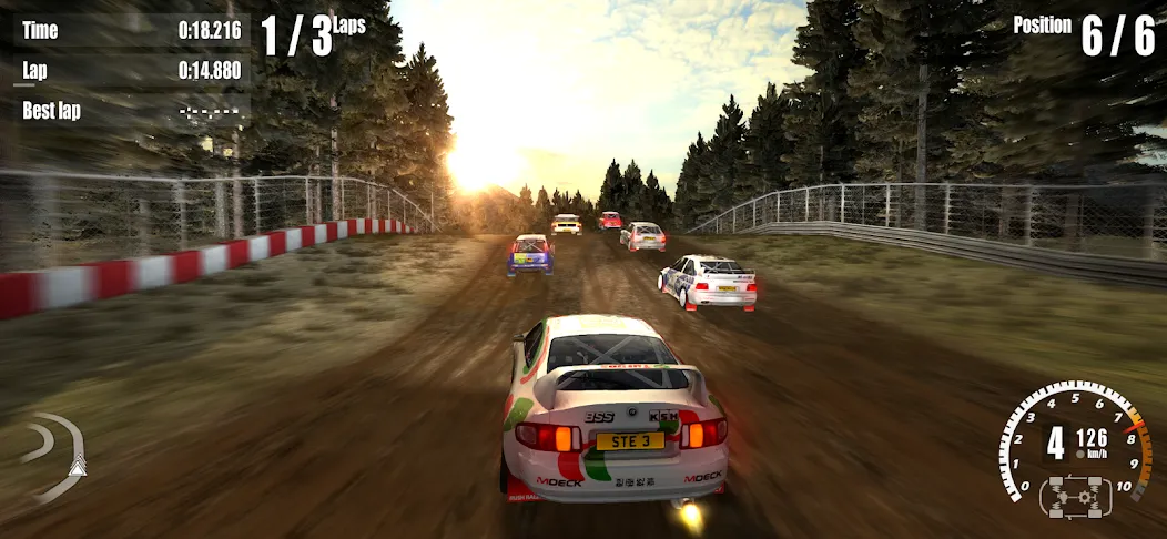 Rush Rally 3 Demo — скачать мод: Безлимитные деньги и все трассы открыты — скриншот 4