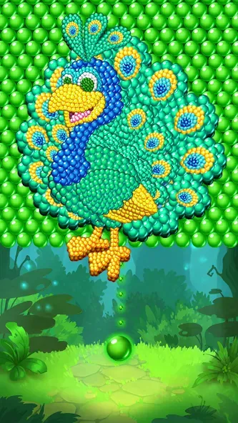 Bubble Shooter — последняя версия с модом (Безлимитные жизни и монеты) — скриншот 1 Bubble Shooter — последняя версия с модом (Безлимитные жизни и монеты) — скриншот 1