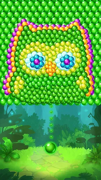 Bubble Shooter — последняя версия с модом (Безлимитные жизни и монеты) — скриншот 2 Bubble Shooter — последняя версия с модом (Безлимитные жизни и монеты) — скриншот 2