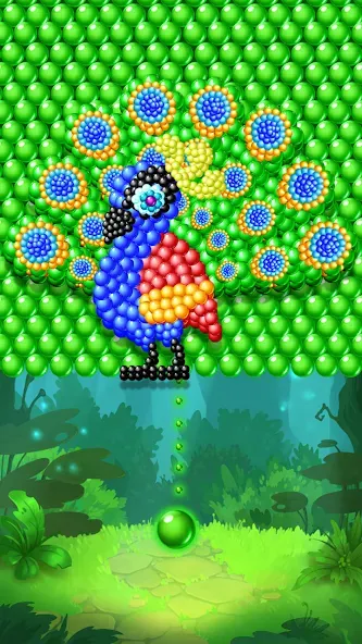 Bubble Shooter — последняя версия с модом (Безлимитные жизни и монеты) — скриншот 3 Bubble Shooter — последняя версия с модом (Безлимитные жизни и монеты) — скриншот 3