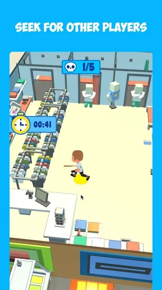 A4 Hide and Seek мод на Андроид: Без рекламы и все уровни — скриншот 3 A4 Hide and Seek мод на Андроид: Без рекламы и все уровни — скриншот 3