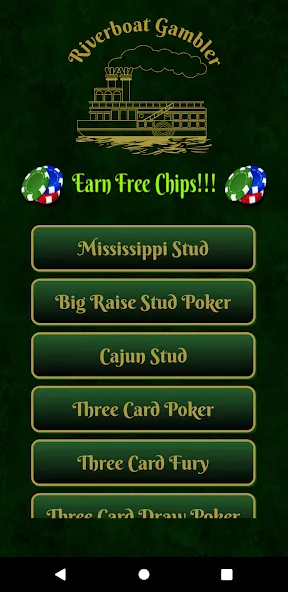 Riverboat Gambler MOD APK скачать на Андроид — Безлимитные монеты и открыты столы — скриншот 1 Riverboat Gambler MOD APK скачать на Андроид — Безлимитные монеты и открыты столы — скриншот 1