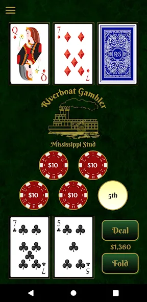 Riverboat Gambler MOD APK скачать на Андроид — Безлимитные монеты и открыты столы — скриншот 2 Riverboat Gambler MOD APK скачать на Андроид — Безлимитные монеты и открыты столы — скриншот 2