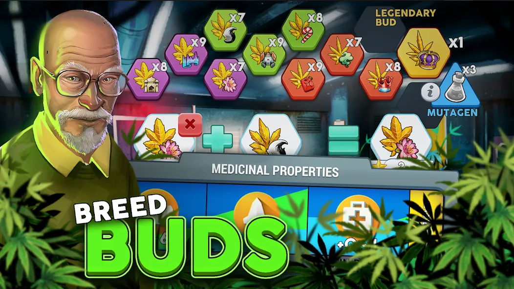 Hempire - Plant Growing Game — последняя версия с модом (Безлимитные деньги и ресурсы) — скриншот 4 Hempire - Plant Growing Game — последняя версия с модом (Безлимитные деньги и ресурсы) — скриншот 4