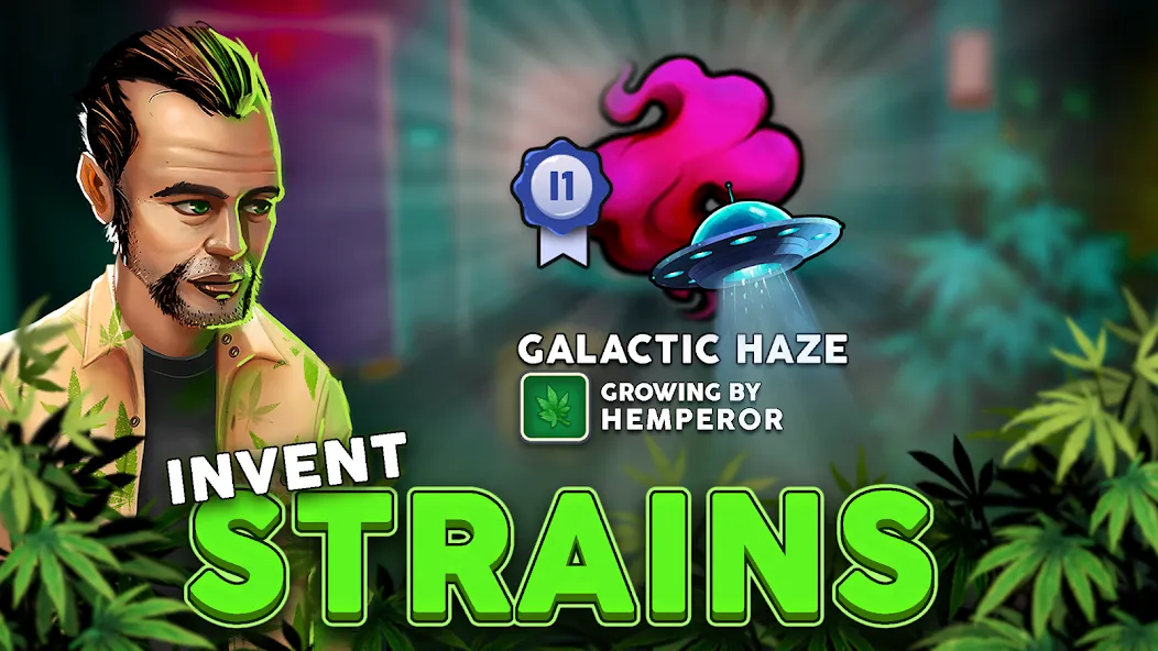 Hempire - Plant Growing Game — последняя версия с модом (Безлимитные деньги и ресурсы) — скриншот 5 Hempire - Plant Growing Game — последняя версия с модом (Безлимитные деньги и ресурсы) — скриншот 5