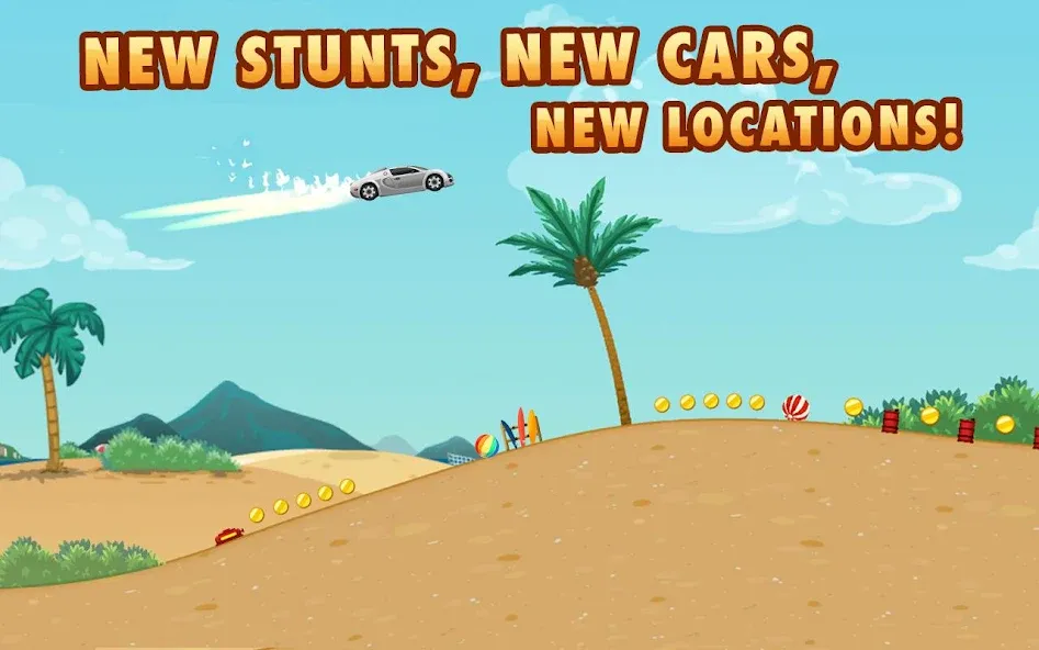 Extreme Road Trip 2 MOD APK скачать на Андроид — Безлимитные деньги и топливо — скриншот 2