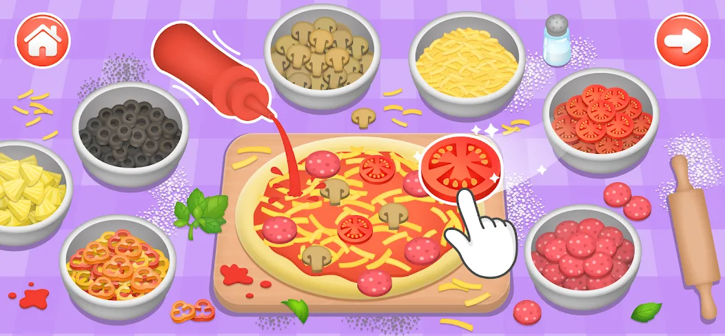 Скачать Kids Cooking Games 2+ Year Old последней версии — Все рецепты разблокированы — скриншот 1 Скачать Kids Cooking Games 2+ Year Old последней версии — Все рецепты разблокированы — скриншот 1