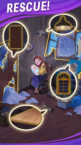 Candy Manor - Home Design — скачать мод: Безлимитные монеты и подсказки — скриншот 3 Candy Manor - Home Design — скачать мод: Безлимитные монеты и подсказки — скриншот 3