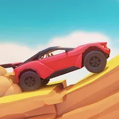 Hillside Drive: car racing взломанный APK — Безлимитные деньги и топливо
