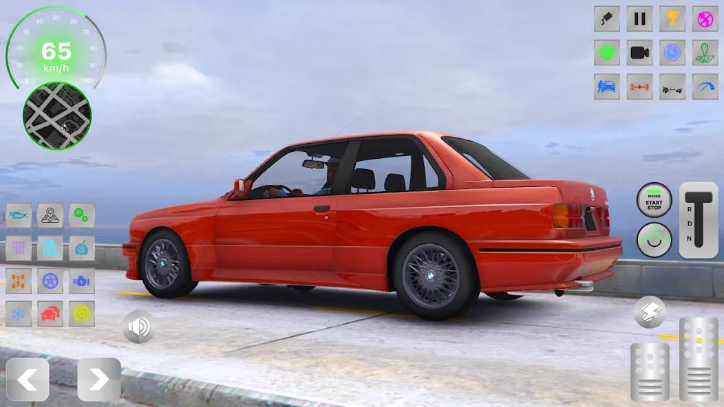 Classic Drift: E30 BMW Racer — последняя версия с модом (Разблокированы все автомобили и трассы) — скриншот 3
