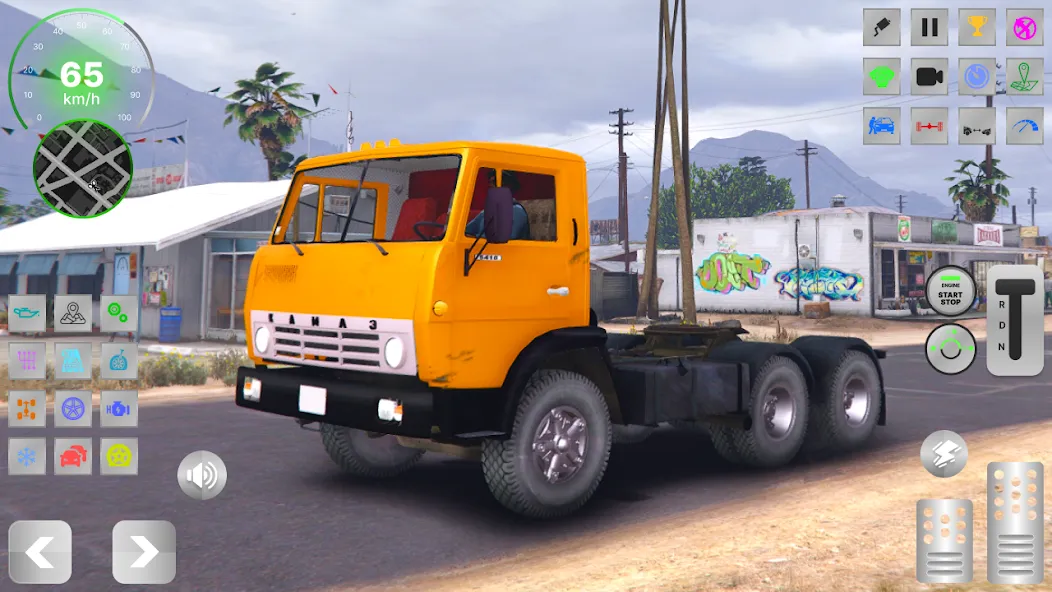 Мод KAMAZ: Ultimate Russian Truck — Безлимитные деньги и топливо, скачать APK — скриншот 3 Мод KAMAZ: Ultimate Russian Truck — Безлимитные деньги и топливо, скачать APK — скриншот 3