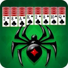 Spider Solitaire: Card Game бесплатно на Андроид — мод: Без рекламы и безлимитные подсказки