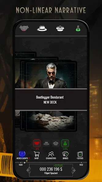 Mafia History MOD APK скачать на Андроид — Безлимитные деньги и оружие — скриншот 2