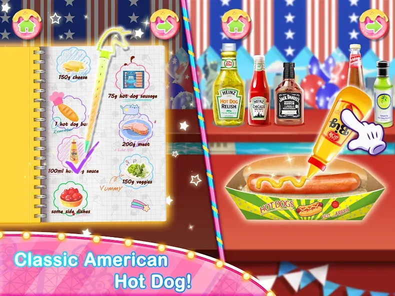 Unicorn Chef Games for Teens — скачать мод: Безлимитные монеты и все рецепты — скриншот 3