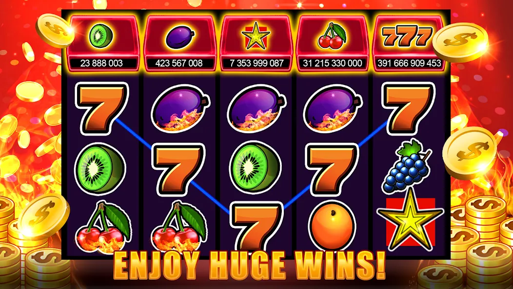 Slots 777 - Slot Machine Games — скачать мод: Безлимитные монеты и джекпоты — скриншот 2 Slots 777 - Slot Machine Games — скачать мод: Безлимитные монеты и джекпоты — скриншот 2