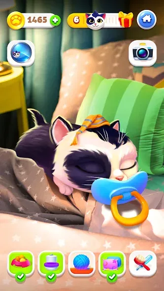 My Cat - Virtual pet simulator — Безлимитные монеты и алмазы, скачать мод APK — скриншот 3 My Cat - Virtual pet simulator — Безлимитные монеты и алмазы, скачать мод APK — скриншот 3