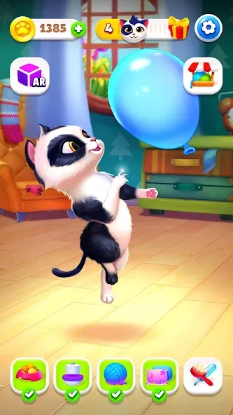 My Cat - Virtual pet simulator — Безлимитные монеты и алмазы, скачать мод APK — скриншот 4 My Cat - Virtual pet simulator — Безлимитные монеты и алмазы, скачать мод APK — скриншот 4