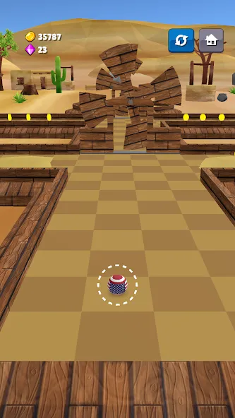 Mini Golf Game - Putt Putt 3D бесплатно на Андроид — мод: Безлимитные монеты и открыты все уровни — скриншот 2 Mini Golf Game - Putt Putt 3D бесплатно на Андроид — мод: Безлимитные монеты и открыты все уровни — скриншот 2