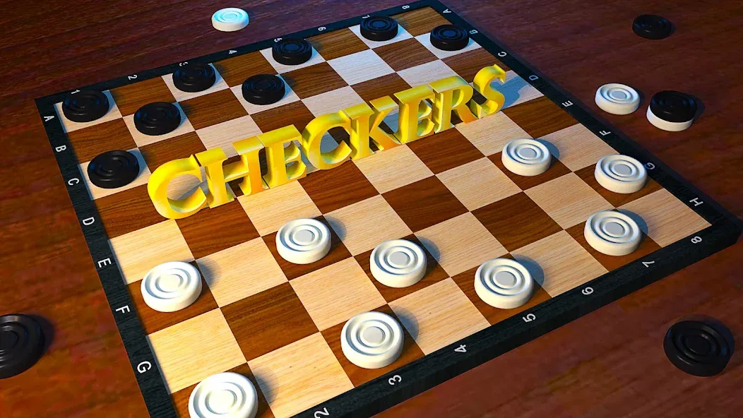 Скачать Checkers: Checkers Online- Dam Mod APK — Без рекламы и всё открыто — скриншот 1