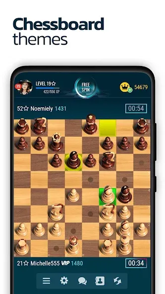 Скачать Chess Online мод — Разблокированы премиум-доски и темы — скриншот 2 Скачать Chess Online мод — Разблокированы премиум-доски и темы — скриншот 2