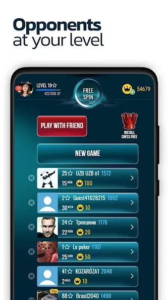 Скачать Chess Online мод — Разблокированы премиум-доски и темы — скриншот 5 Скачать Chess Online мод — Разблокированы премиум-доски и темы — скриншот 5