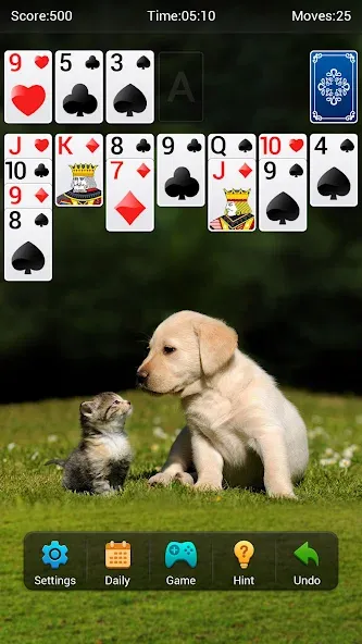 Solitaire — Неограниченные подсказки и отмены, скачать мод APK — скриншот 3