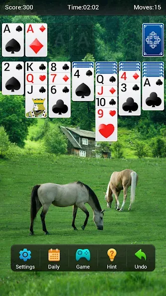 Solitaire — Неограниченные подсказки и отмены, скачать мод APK — скриншот 4