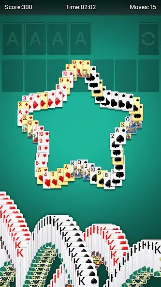 Solitaire — Неограниченные подсказки и отмены, скачать мод APK — скриншот 5