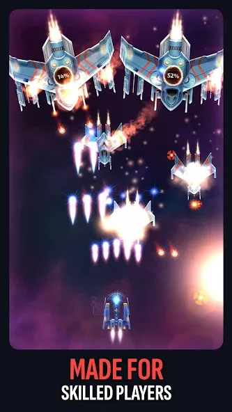 Galaxy Keeper: Space Shooter MOD APK: Много денег и всё открыто — скриншот 3 Galaxy Keeper: Space Shooter MOD APK: Много денег и всё открыто — скриншот 3