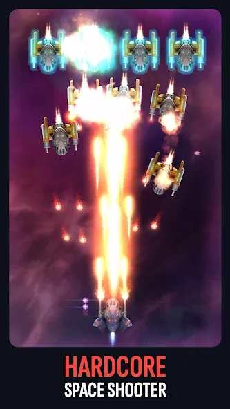 Galaxy Keeper: Space Shooter MOD APK: Много денег и всё открыто — скриншот 5 Galaxy Keeper: Space Shooter MOD APK: Много денег и всё открыто — скриншот 5