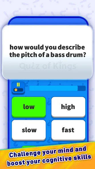 Скачать Quiz Of Kings: Trivia Games на Андроид с модом — Безлимитные подсказки и монеты — скриншот 5 Скачать Quiz Of Kings: Trivia Games на Андроид с модом — Безлимитные подсказки и монеты — скриншот 5