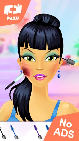 Makeup Girls - Games for kids на телефон — скачать мод: Все предметы макияжа разблокированы — скриншот 2 Makeup Girls - Games for kids на телефон — скачать мод: Все предметы макияжа разблокированы — скриншот 2