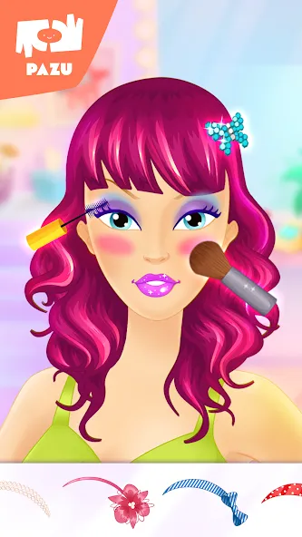 Makeup Girls - Games for kids на телефон — скачать мод: Все предметы макияжа разблокированы — скриншот 4 Makeup Girls - Games for kids на телефон — скачать мод: Все предметы макияжа разблокированы — скриншот 4