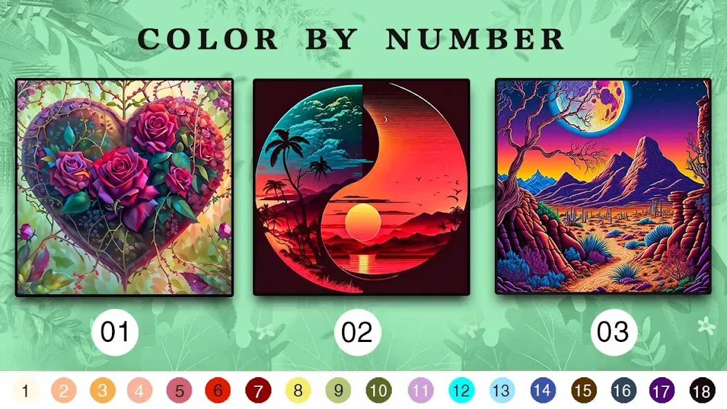 Color Master - Color by Number взлом на Андроид — Без рекламы и все картинки открыты — скриншот 2