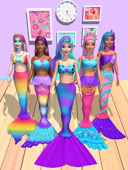 Color Reveal Suprise Doll Game — взломанная версия, Безлимитные монеты и все куклы — скриншот 3 Color Reveal Suprise Doll Game — взломанная версия, Безлимитные монеты и все куклы — скриншот 3