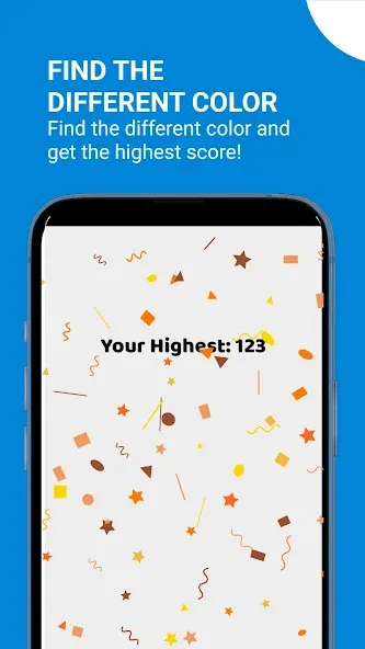 Color Blind Test Game — Улучшенная проверка цветов без ограничений, скачать мод APK — скриншот 2