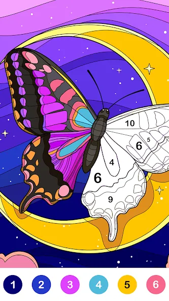 Tap Color Pro: Color By Number взлом APK — Без рекламы и все раскраски открыты — скриншот 4