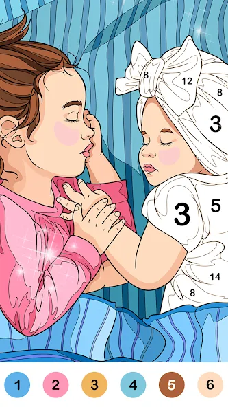 Tap Color Pro: Color By Number взлом APK — Без рекламы и все раскраски открыты — скриншот 5