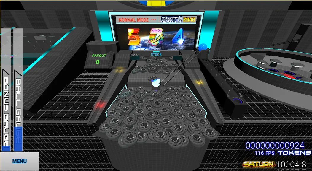 CosmoSpiral(メダルゲーム] — Безлимитные монеты и бонусы, скачать мод APK — скриншот 1