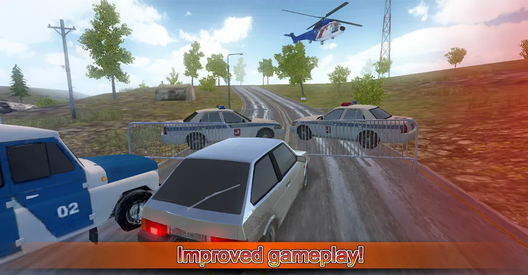 Driving simulator VAZ 2108 SE MOD APK скачать на Андроид — Безлимитные деньги и топливо — скриншот 2